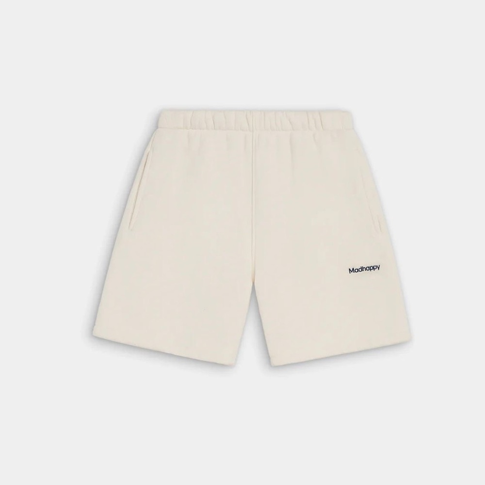 Madhappy Fleece vanilla colored shorts